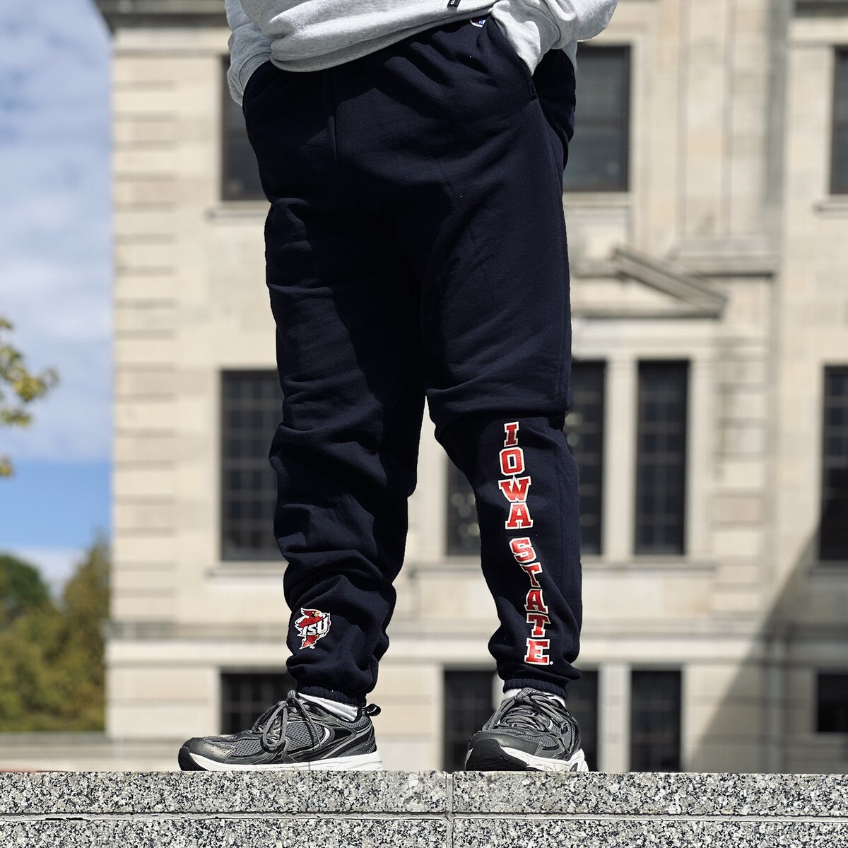 Champion® Iowa State Punching Cy Navy Sweatpants